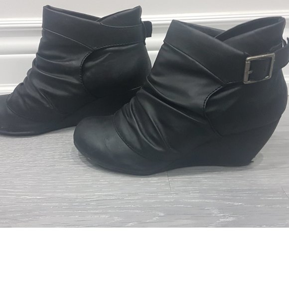 Ankle wedge boots - Picture 3 of 7
